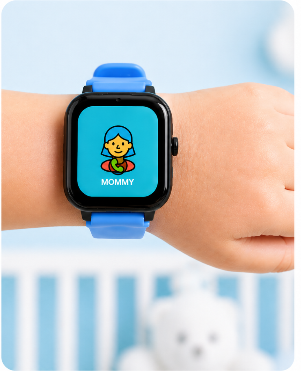 Pipeo watch on a child's wrist